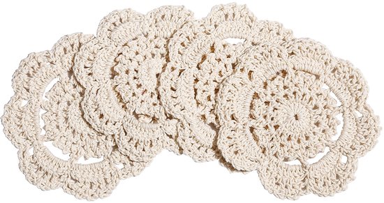 Ateler 'De Klene Haven': Gehaakte Onderzetters en Doly's | Crochet