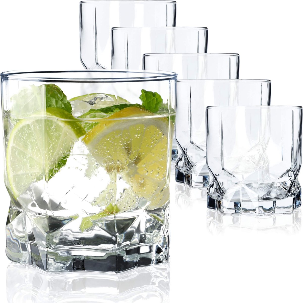 waterdrinkglazen / Cocktailglazen set van 6