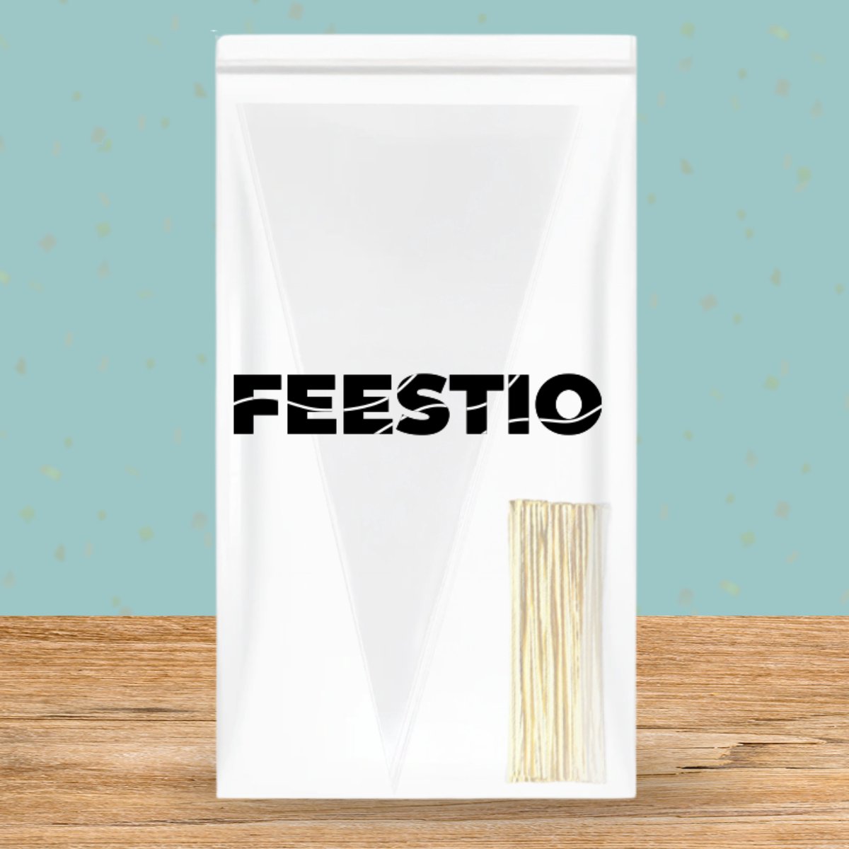 Feestio Uitdeelzakjes Puntzak - 200 Stuks - Snoepzakjes - Traktatie Zakjes Kinderfeestje - Cellofaanzakjes Transparant - Cadeauzakjes - Snoepzak — afbeelding 6