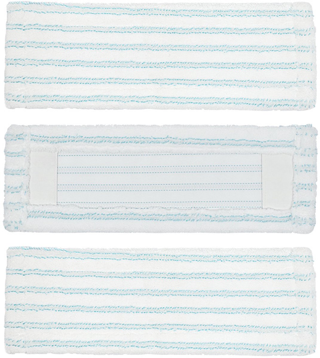 Geschikt voor Leifheit Profi XL liffee vlakmop vervangmat microfiber mop doekje accessoires 3 stuks