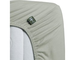 Beddinghouse - Jersey - Hoeslaken - 180x220 cm - Grijsgroen