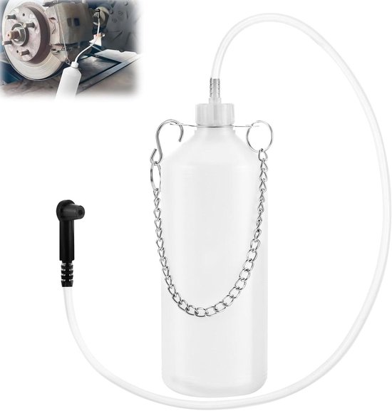 FIRSTINFO A11561H Brake Fluid Air Vent 1.5 Litres, Brake Fluid Vent Bottle, Brake Fluid Storage Bottle