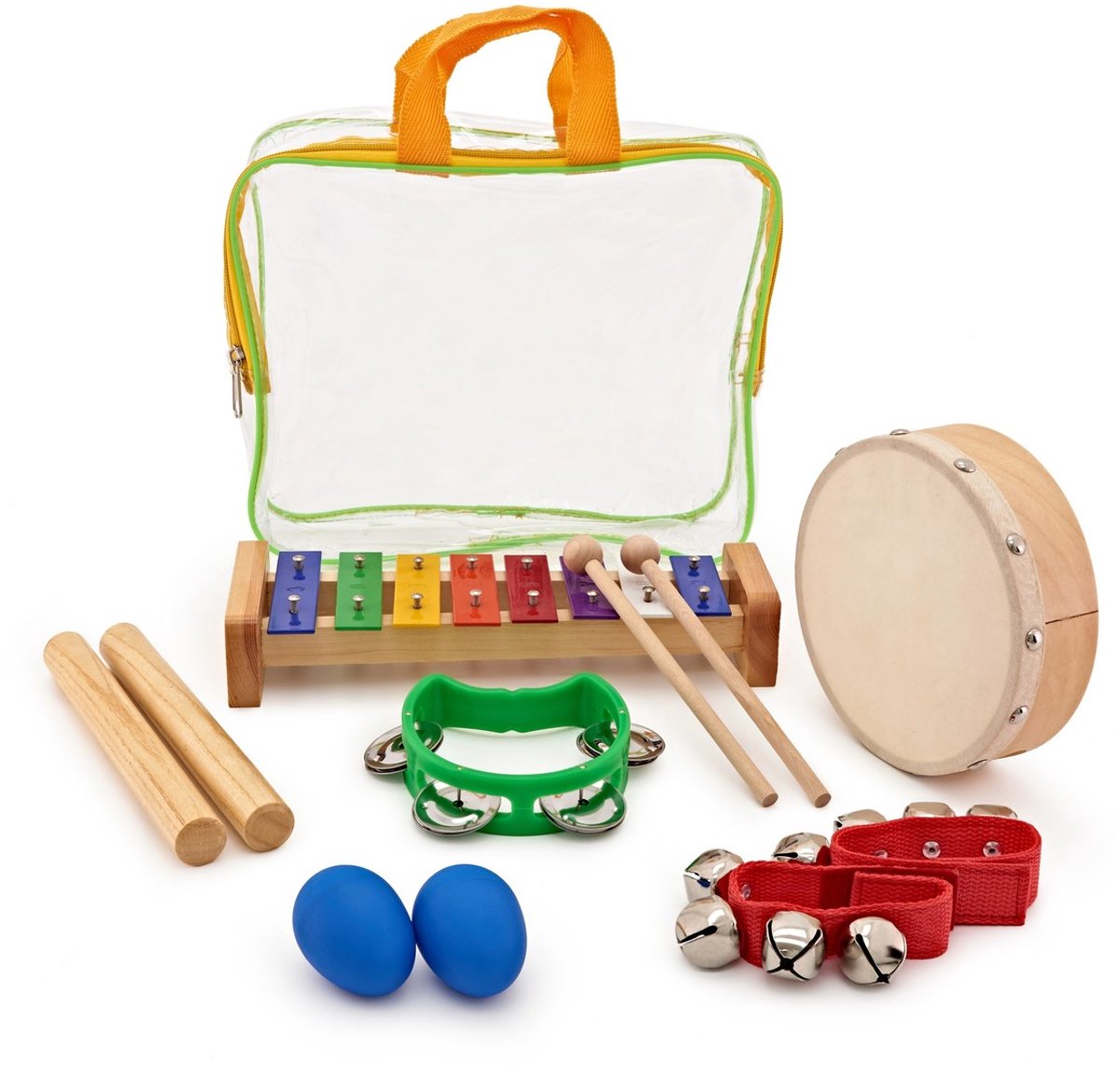 6-delige Percussie-set voor Kinderen van Gear4music