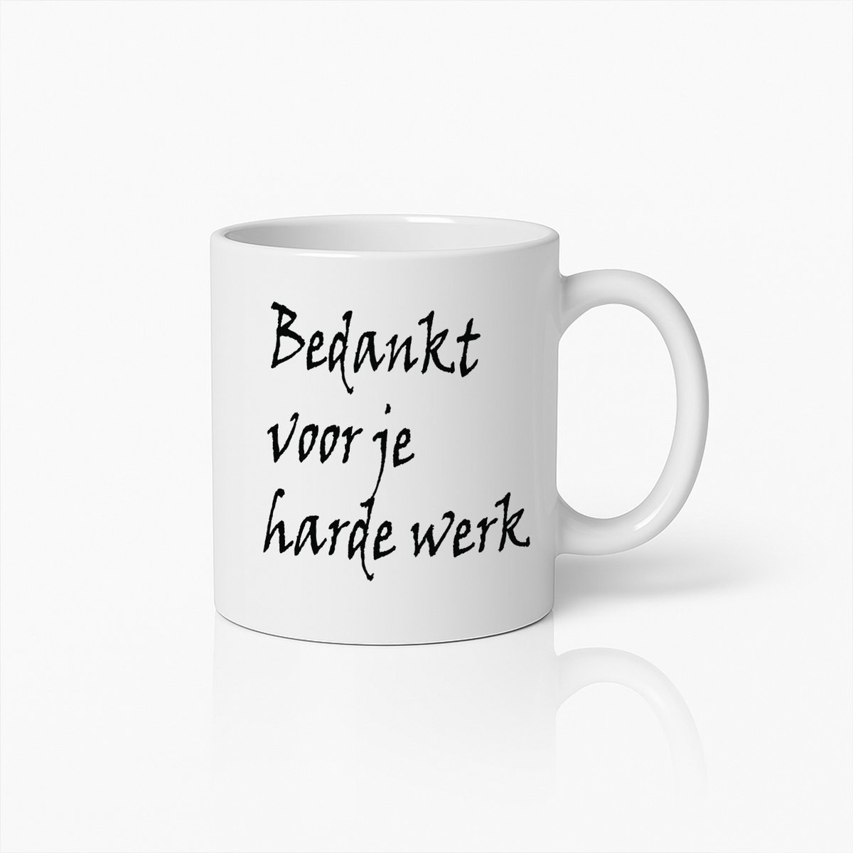 Bedankt Voor Je Harde Werk Koffiemok – Waardering Cadeau Voor Collega’s en Werknemers