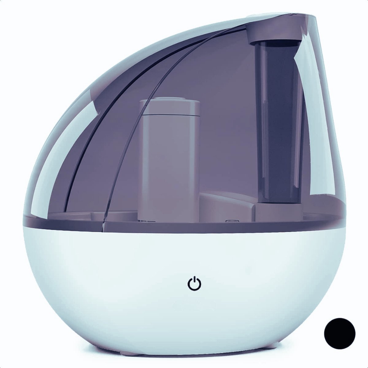Thuys – Ultrasone Luchtbevochtiger 1.5L – Fluisterstil En Efficiënt – Tot 25 Uur Verneveling – Wit