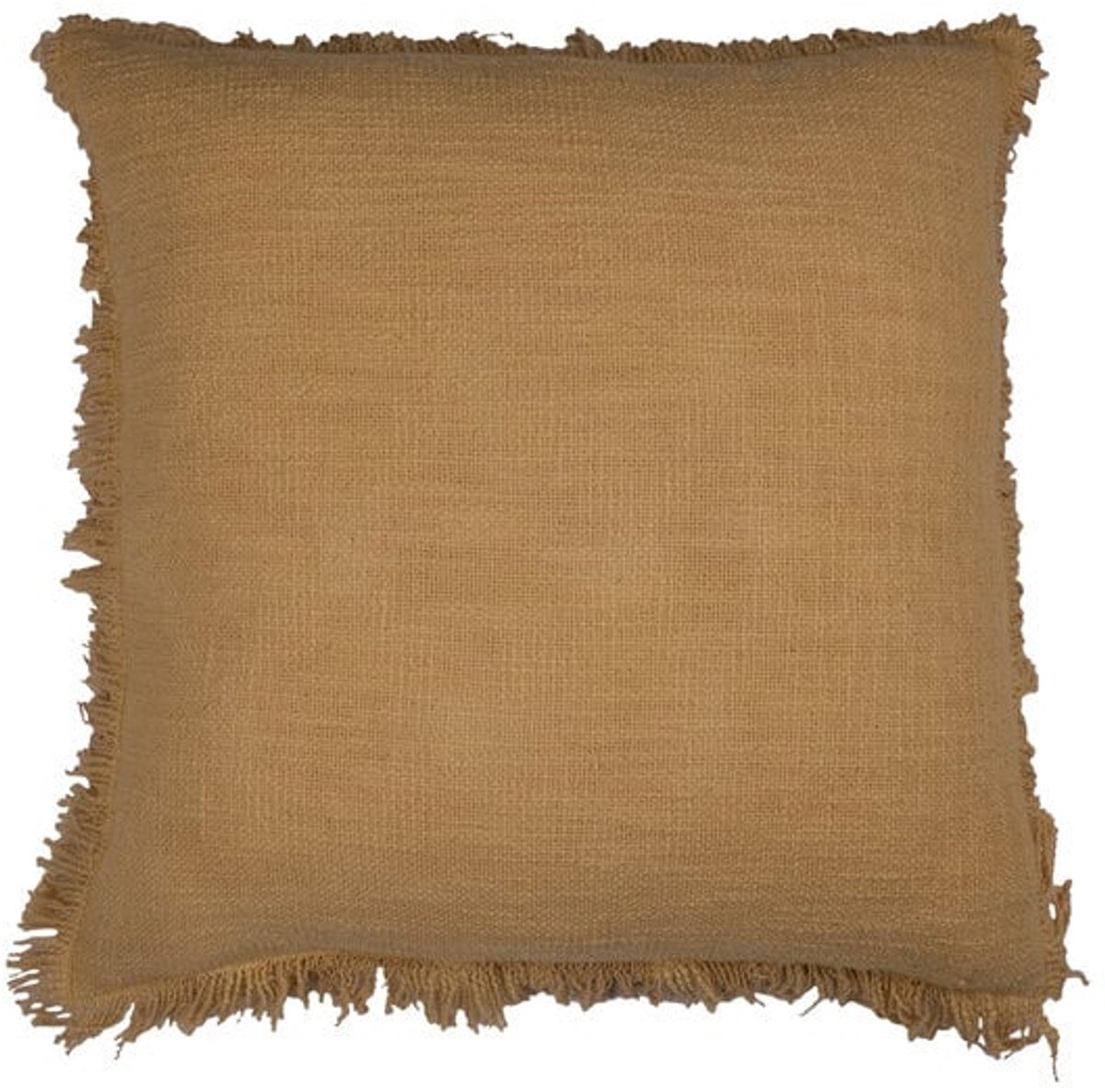 Linen & More Lioni Soft Geel Kussen | 45 X 45 | Sierkussen Voor Woonkamer Of Slaapkamer