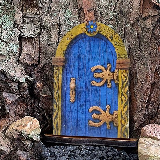 Fairy Deur Voor Bomen, Tuindecoratie Deur, Miniatuur Boom Deur Miniatuur Deur Voor Boom Decoratie Buiten