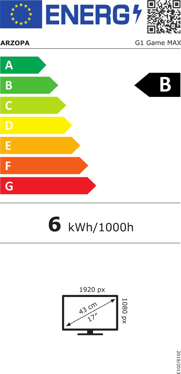 Arzopa G1 Game – 16.1 inch - Afbeelding 4