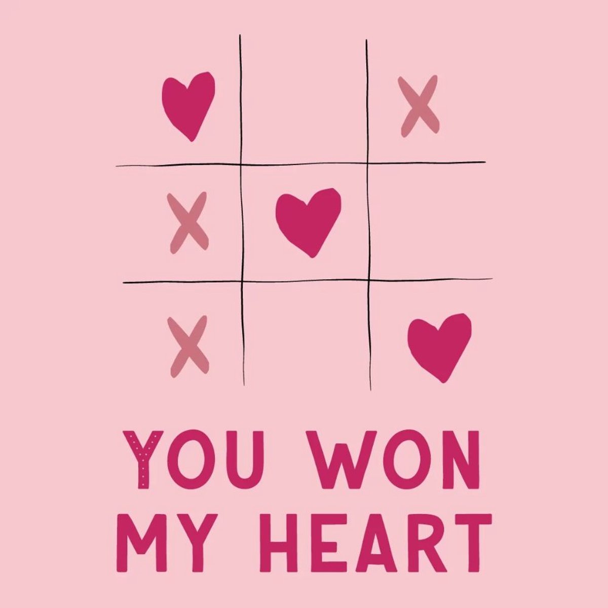 Tegeltje you won my heart