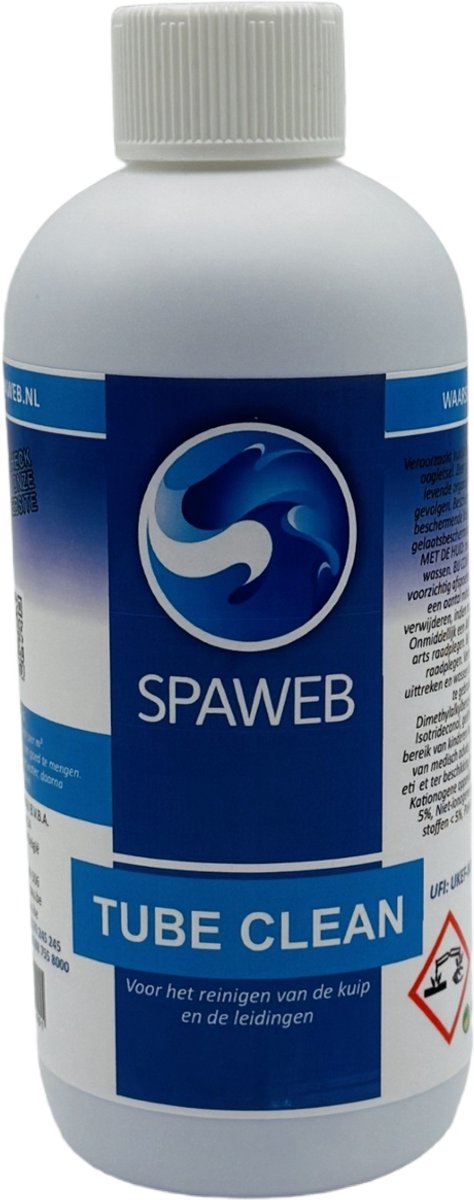 Spaweb Tube Clean - Leidingreiniger voor Jacuzzi & Hottub - 500 ml
