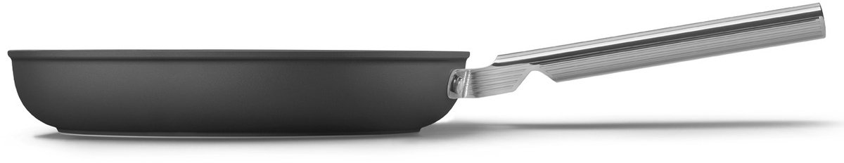 SMEG FPF2802BLM Koekenpan - 28 cm - Jaren 50 - Zwart