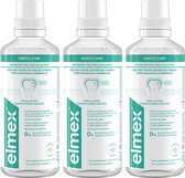Elmex Sensitive Mondwater - 3 x 400 ml - Voordeelverpakking