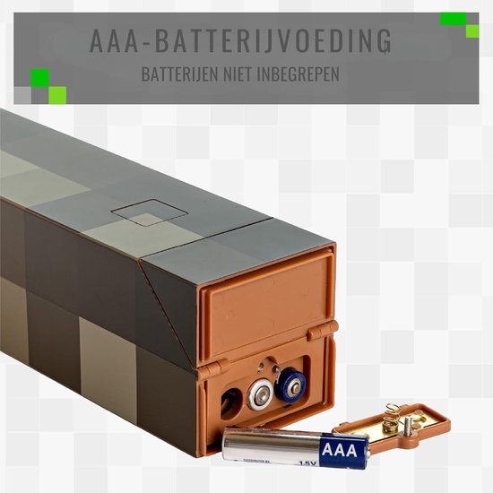 zaklamp - nachtlampje - USB oplaadbaar met gesp 11 inch - slaapkamer decor licht - 4 kleuren van Merkloos — afbeelding 5