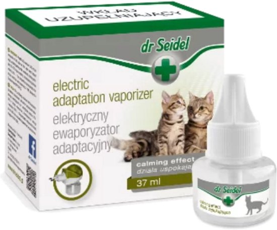 Anti Stress Verdamper Navulling Kat 48 ml – Dr Seidel Adaptation – Kalmerend bij Angst & Onrust