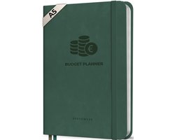 Systemyze Budget Planner – Kasboek in en uitgaven – Huishoudboekje – A5 – Donkergroen