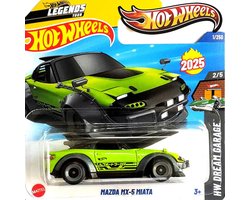 Hot Wheels Mazda MX-5 Miata Apple Green - HW Dream Garage 2/5