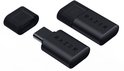 Zwarte Razer USB-C dongle met dop ernaast.