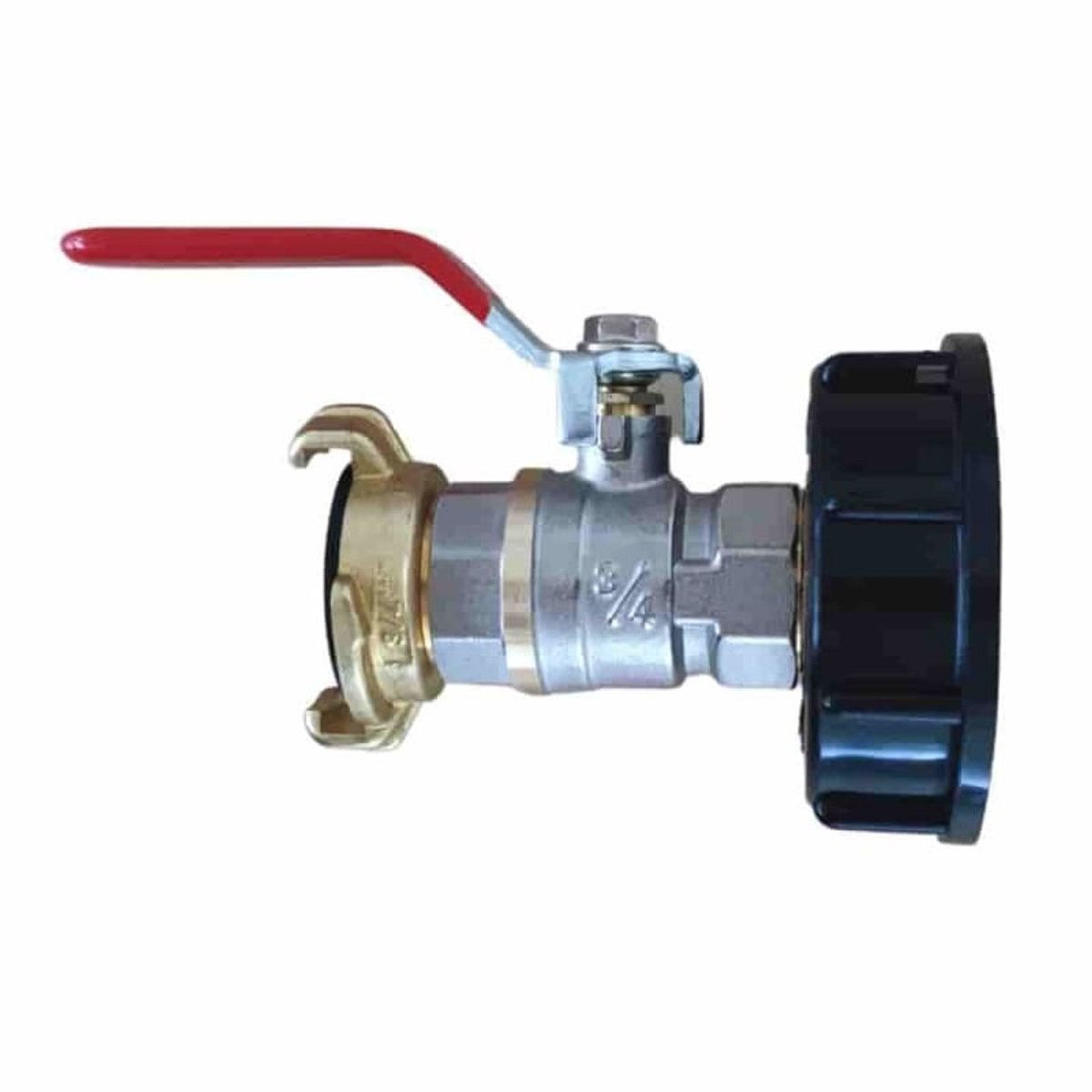 IBC Container Adapter S60 met Kraan 3/4 inch
