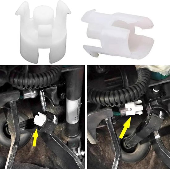 2 stuks 9676534480 - auto-koppeling hoofdcilinder - gespclip voor Citroen Elysee C3 C4 - Peugeot 301 208 308 307 408 - Clip Auto-koppeling Hoofdcilinder Gesp — afbeelding 5