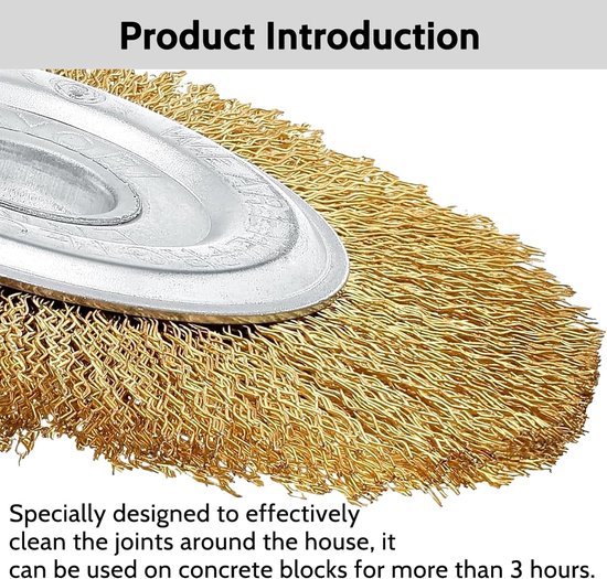 RFWR® Voegenborstel Set - 4-delige Multibrush Accessoires voor Effectieve Onkruidbestrijding van RFWR — afbeelding 2
