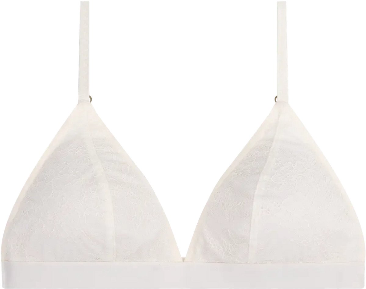 Love Stories Darling - Voorgevormde comfortabele bralette - Offwhite - 70-85 A/B cup Off White