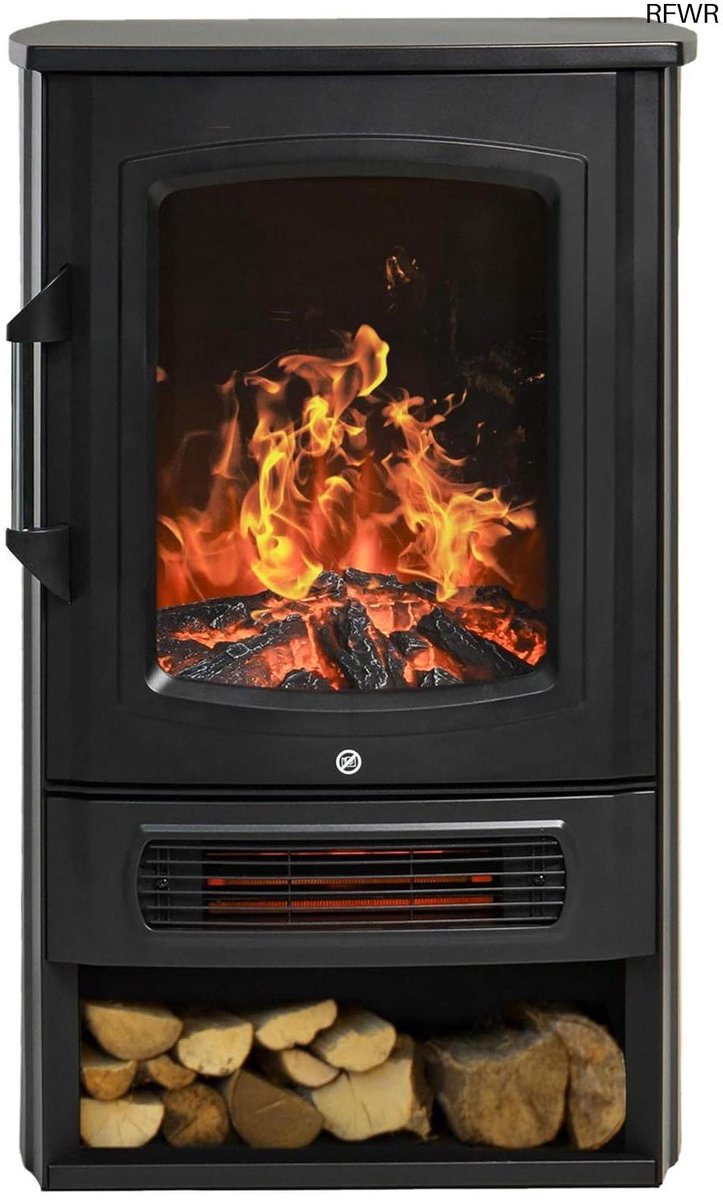 RFWR® Elektrische haard met vlameffect - stijlvollere verwarming voor elke kamer