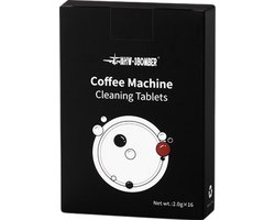 MHW‑3BOMBER reinigingstabletten voor espressomachines - 16 tabletten per set - krachtige reiniging van zetgroep en leidingen