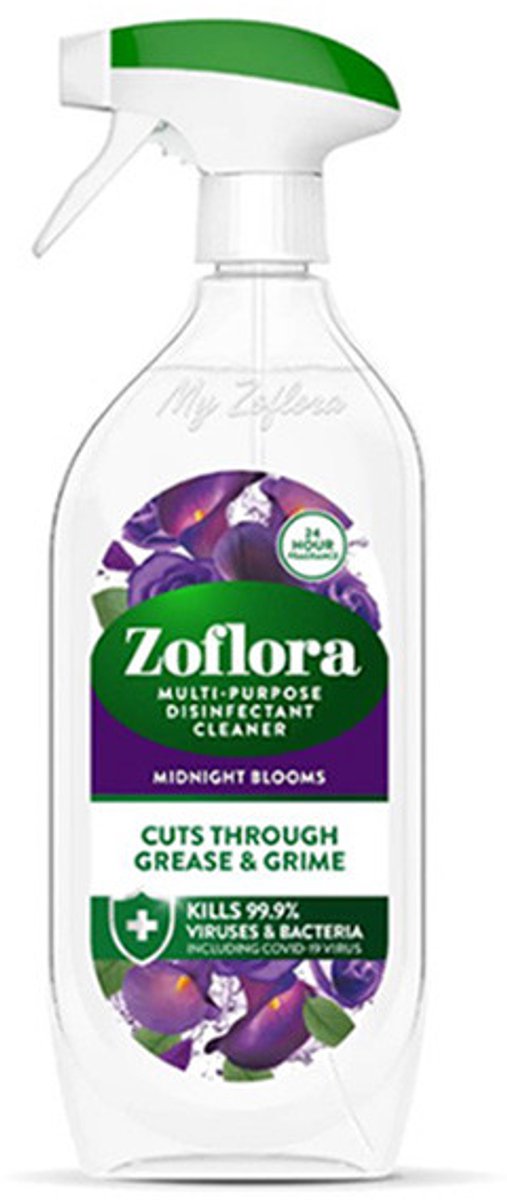 Zoflora allesreiniger multi-purpose spray - Midnight Bloom (800 ml)