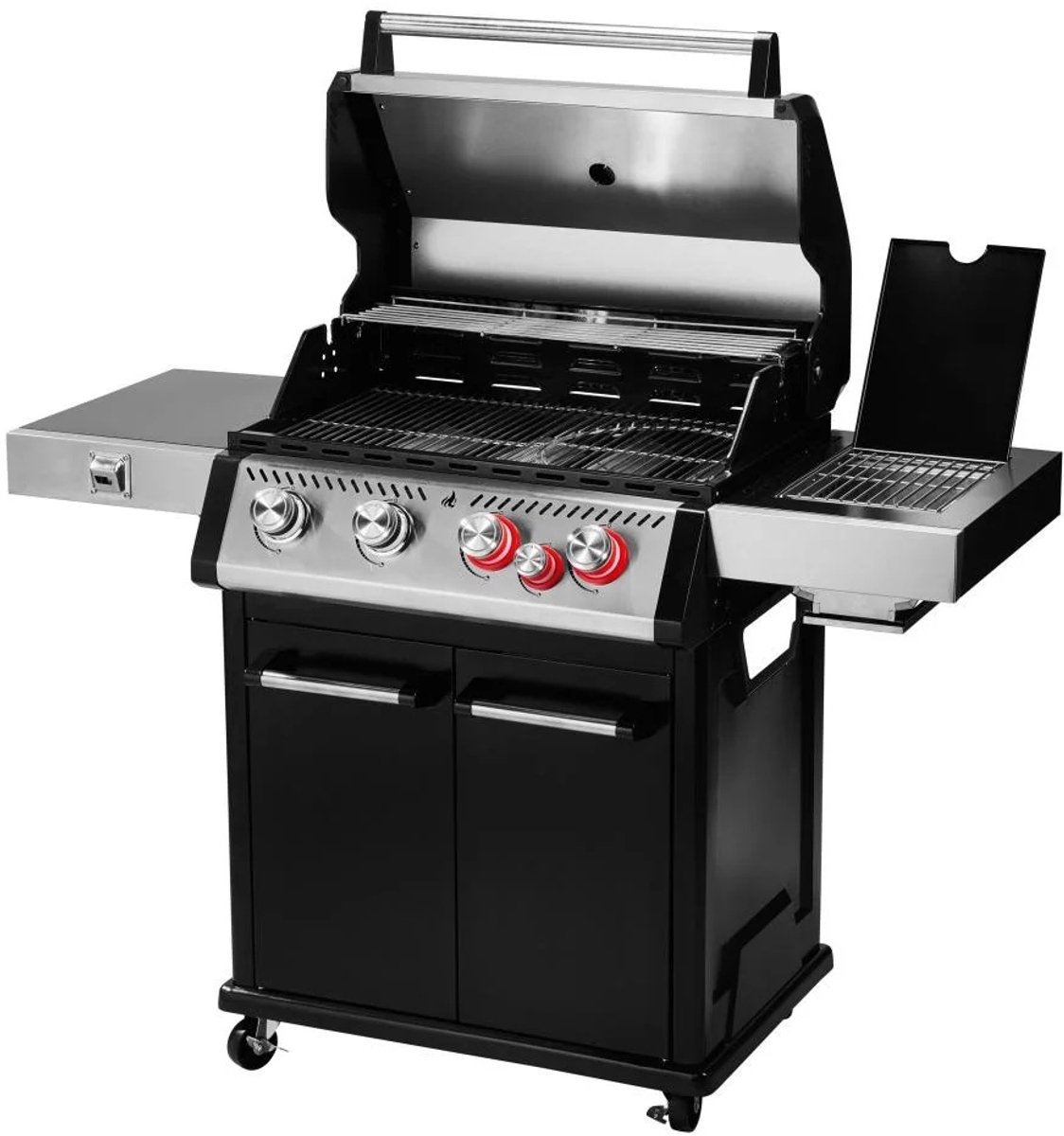 Grillmeister Memphis Gas BBQ 5 Branders - 4 branders + 1