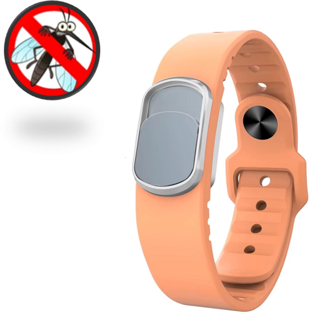 Anti-Muggen Armband met Natuurlijke Essentiële Oliën – Siliconen Polsband voor Kinderen & Volwassenen– Voor Buiten, Camping & Sport