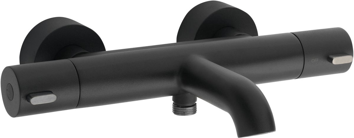 Ben Lavion badkraan thermostatisch Cool mat zwart