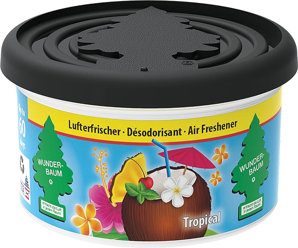 Arbre Magique - Carairfreshner - Little Tree Fiber Can Tropical