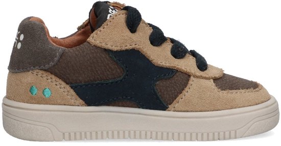 Baskets pour femmes basses Garçons BunniesJR 225655-408 - Marron - Cuir - Lacets