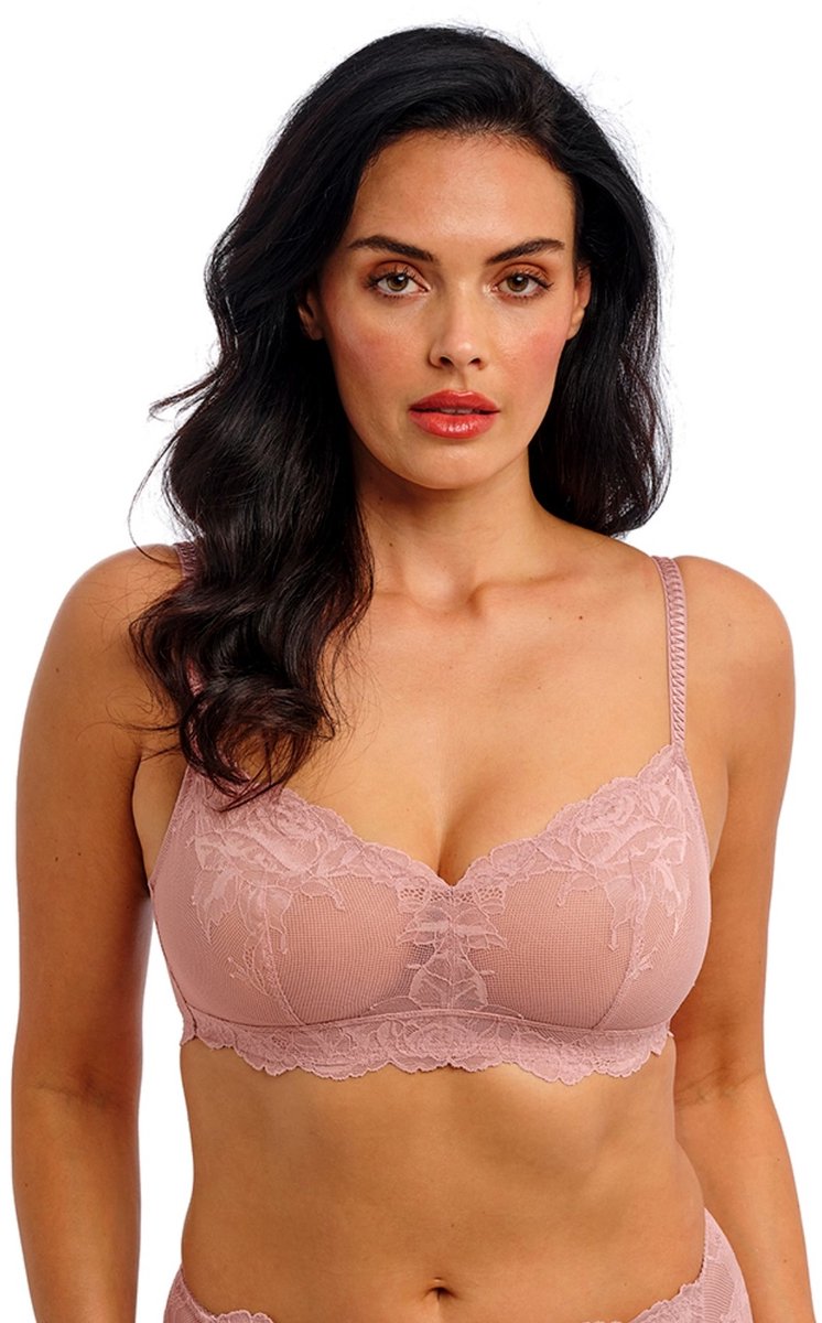 Wacoal Vivid Attraction Bralette Woodrose Roze