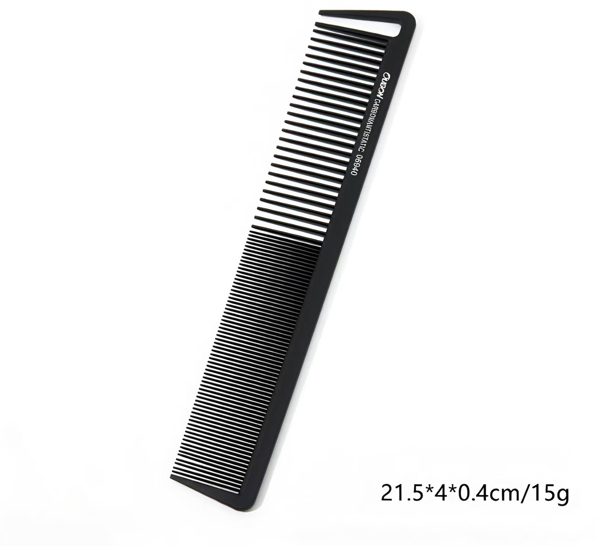 Kapperskam Carbon - Lange kam - Kam - Knipkam (3 Stuks)