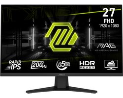 MSI MAG 274F - Full HD Gaming Monitor - Rapid IPS - 200Hz - 27 Inch