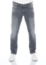 Mustang Heren Jeans Broeken Oregon tapered Fit Grijs Volwassenen Denim Jeansbroek Spijkerbroek heren