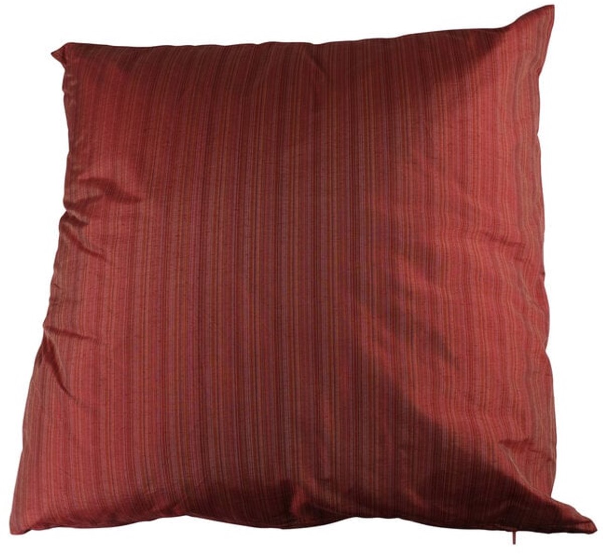 Linen & More Kussen Tafeta Jaipur Rood | 50 X 50 | Sierkussen Voor Woonkamer Of Slaapkamer