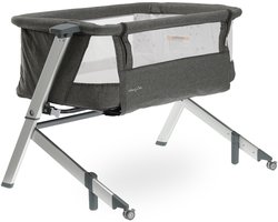 Mooiys Dream On Me Co-Sleeper - Wieg - Verstelbaar frame - Geschikt vanaf de geboorte tot 6 maanden - Grijs