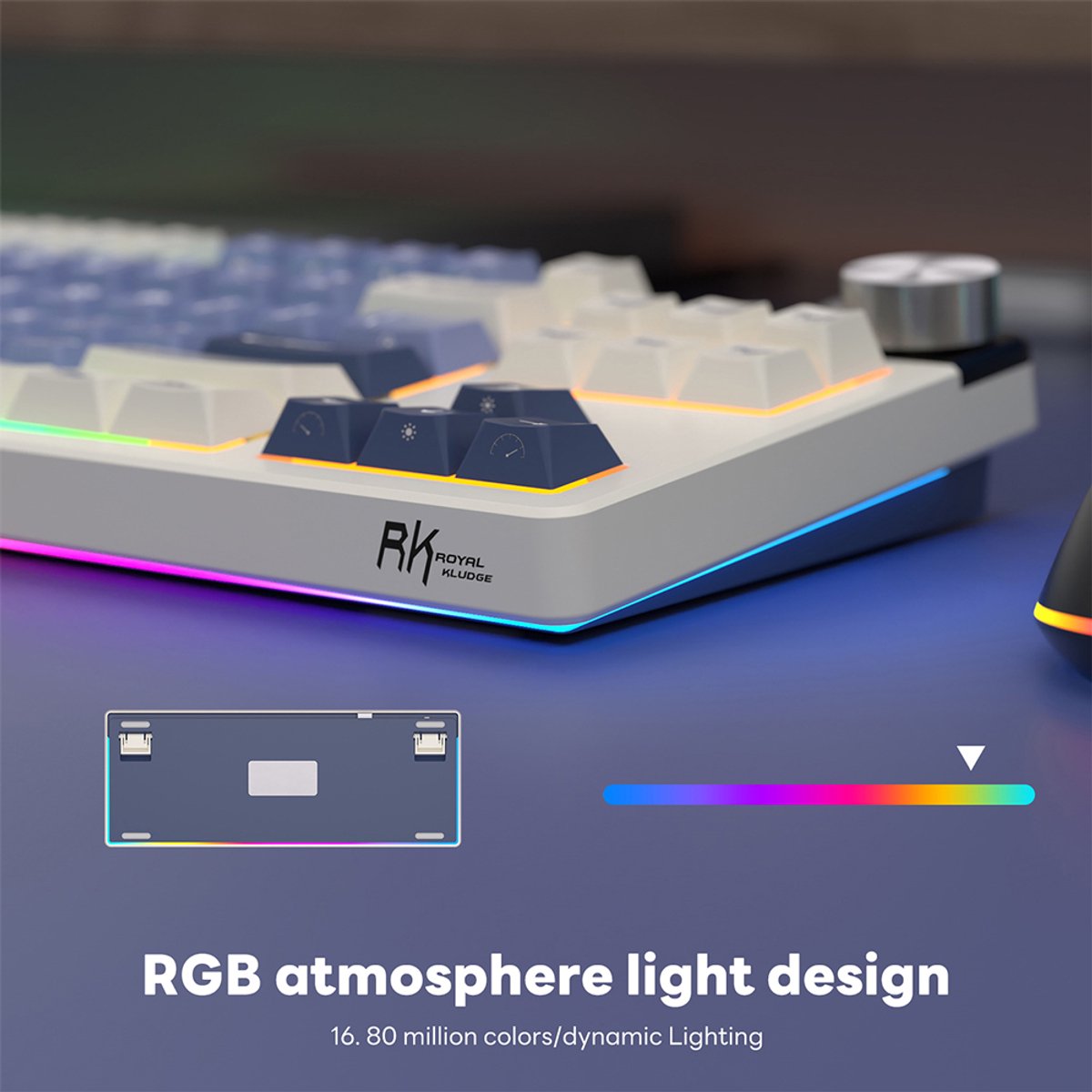 Royal Kludge RKS85 Draadloos Gaming Keyboard thumbnail 3