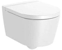 Roca Inspira - Hangend toilet, Rimless, wit A346528000