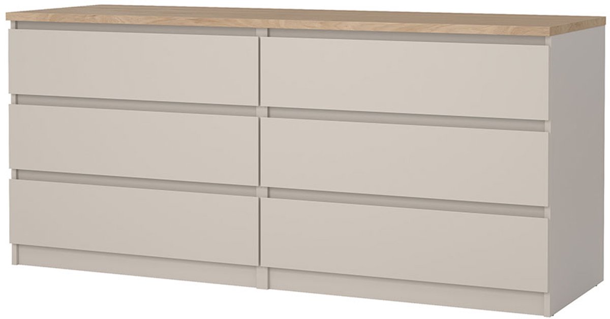 Tvilum Naia kommode 6 lades eikdecor.