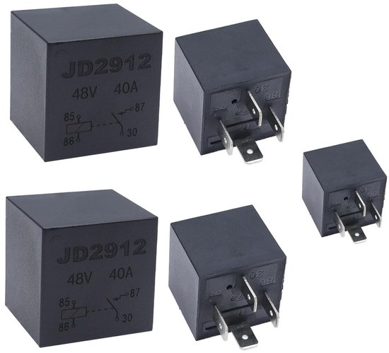 Heavy Duty KFZ-Relais 200A 48V DC – SPST 4-Pin, Für Starter & Industrie, Mit Hochstromklemmen, Robust