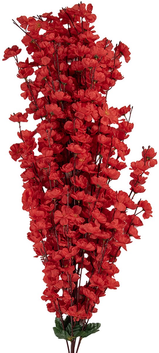 Clayre & Eef Kunstbloem 100 cm Rood Kunststof