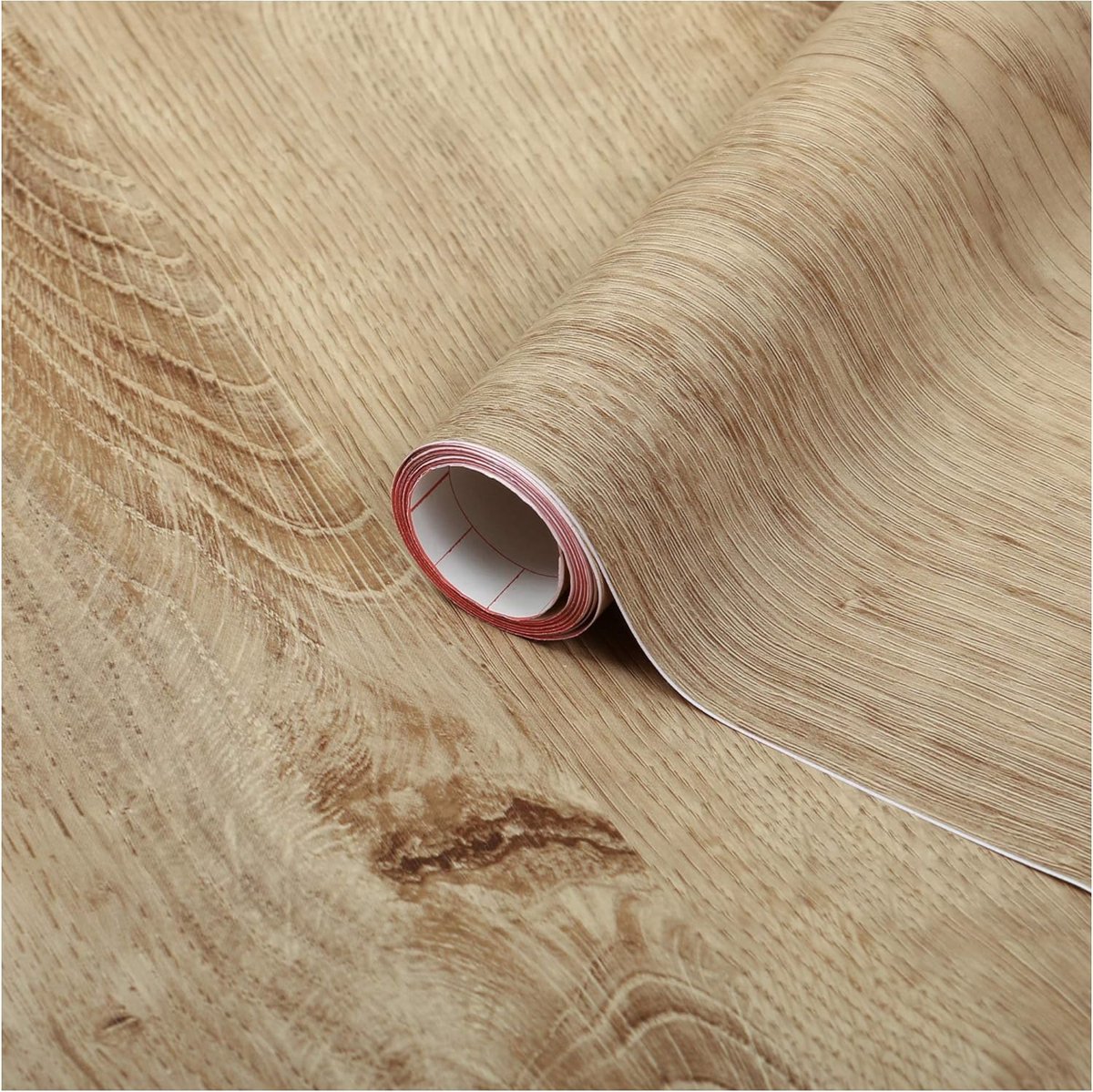 Imperatoris - Plakfolie Meubelfolie - 45 cm x 2 m - Plakfolie Hout - Beschermingsfolie voor Meubels - Zelfklevend voor Keukenkastjes - Decoratiefolie - Plakplastic - Decoratieve Folie - Ribbeck Eik