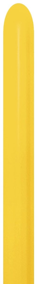Modelleerballonnen Sempertex 260s Fashion Yellow 021 - 50 stuks - Feestjecreatief