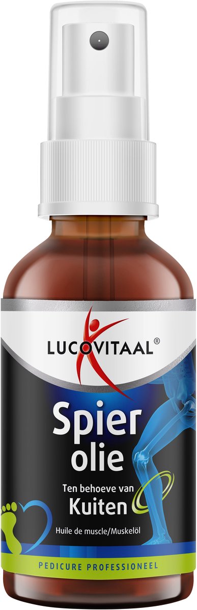 Lucovitaal Spierolie kuiten vegan 50 Milliliter