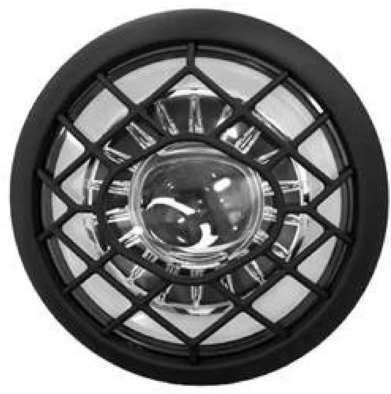 IKZILIGHT Bulls-Eye fatbike koplamp zwart – waterdichte fietsverlichting voor offroad en stad