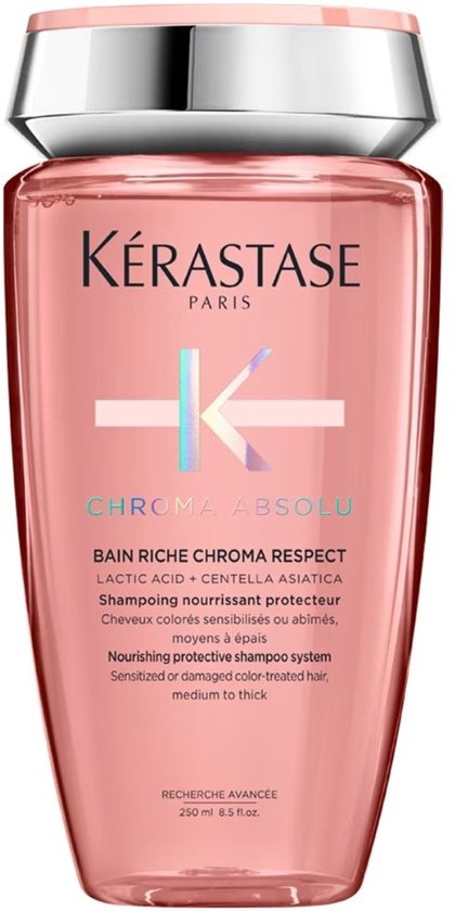Kérastase Chroma Absolu Bain Riche Chroma Respect - Shampoo voor Gekleurd Haar - 250ml