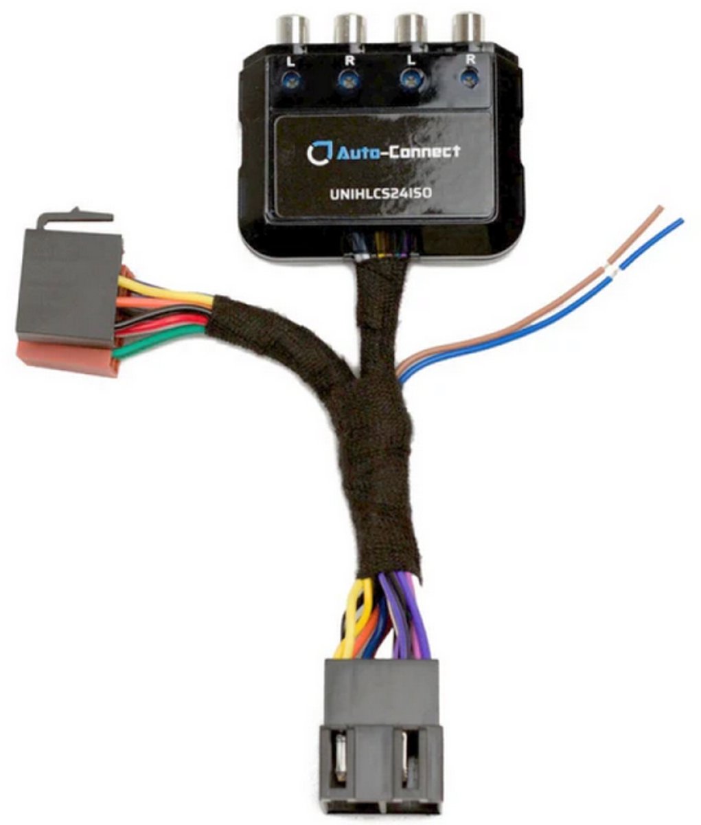 Auto-Connect 720UNIHLCS24ISO High-Low converter 4 kanaals ISO Plug & Play Adapter